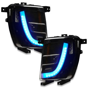 Tesla Model X Headlight & Fog Light DRL Upgrade Kit - ORACLE Lighting - Dynamic ColorSHIFT - Dynamic ColorSHIFT - `16-`21 Tesla Model X Headlight & Fog Light DRL Upgrade Kit - ORACLE Lighting - Dynamic ColorSHIFT - Dynamic ColorSHIFT - `16-`21